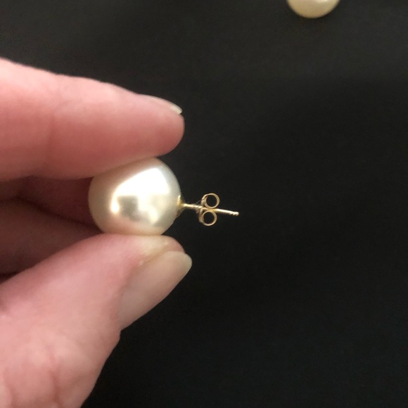 Faux Pearl Earrings - Picture 4 of 4